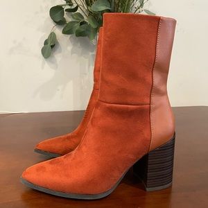Bamboo Rust Mid-Calf Boots